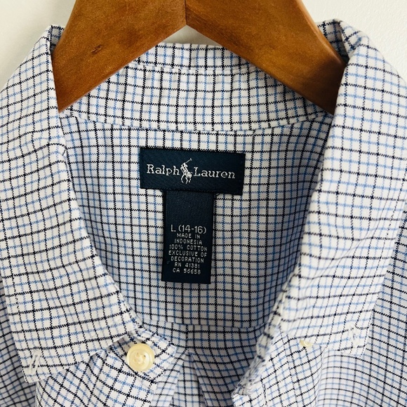 Boy's Ralph Lauren Button Down (14-16) - Picture 3 of 7